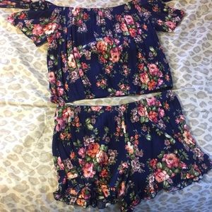 2 piece short/tank set